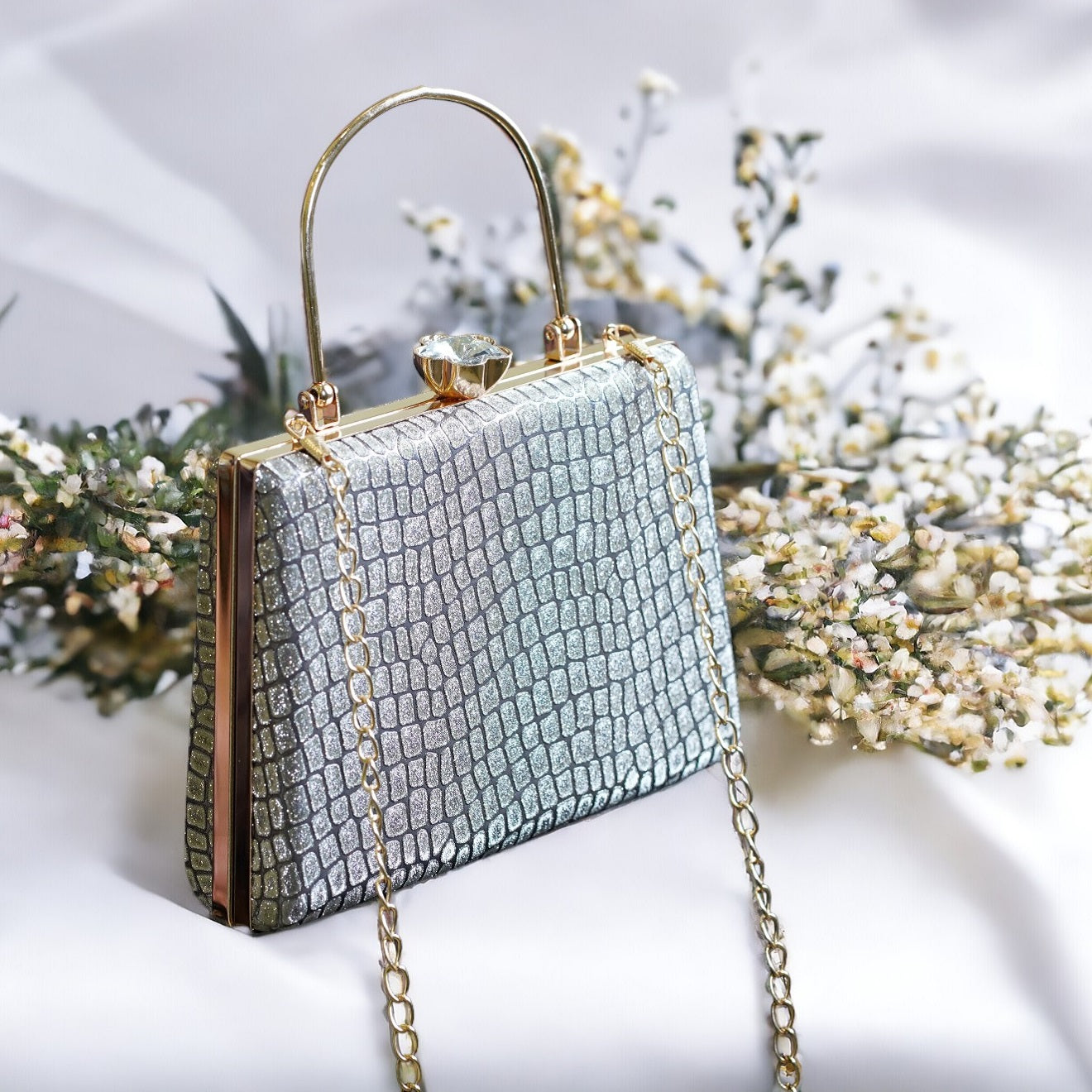 ladies designer clutch bag