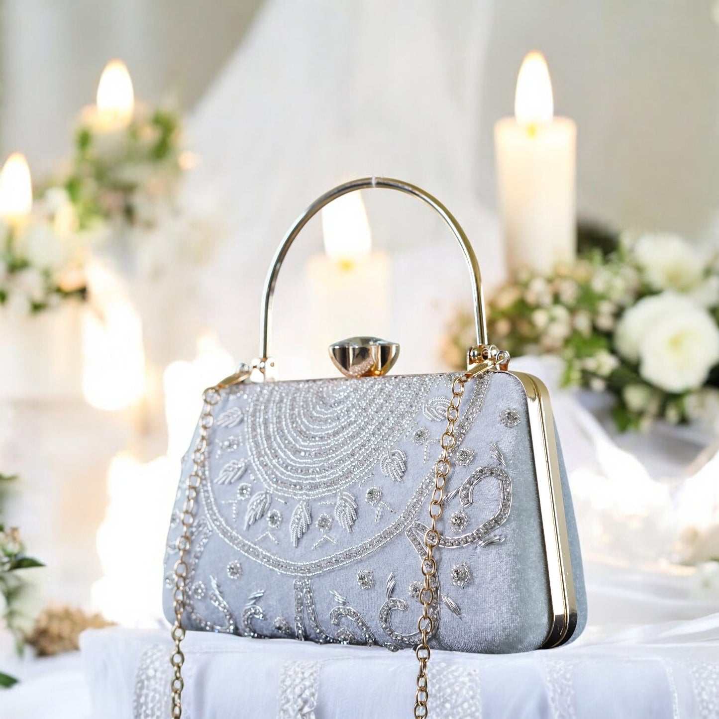bridal purse