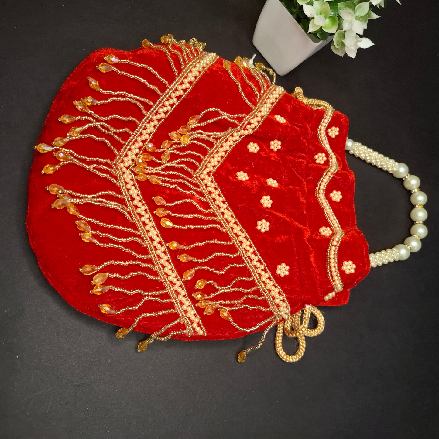 Red Surabhi Potli