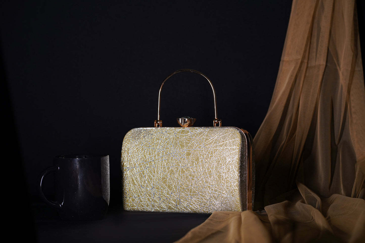silver clutch bag bridal
