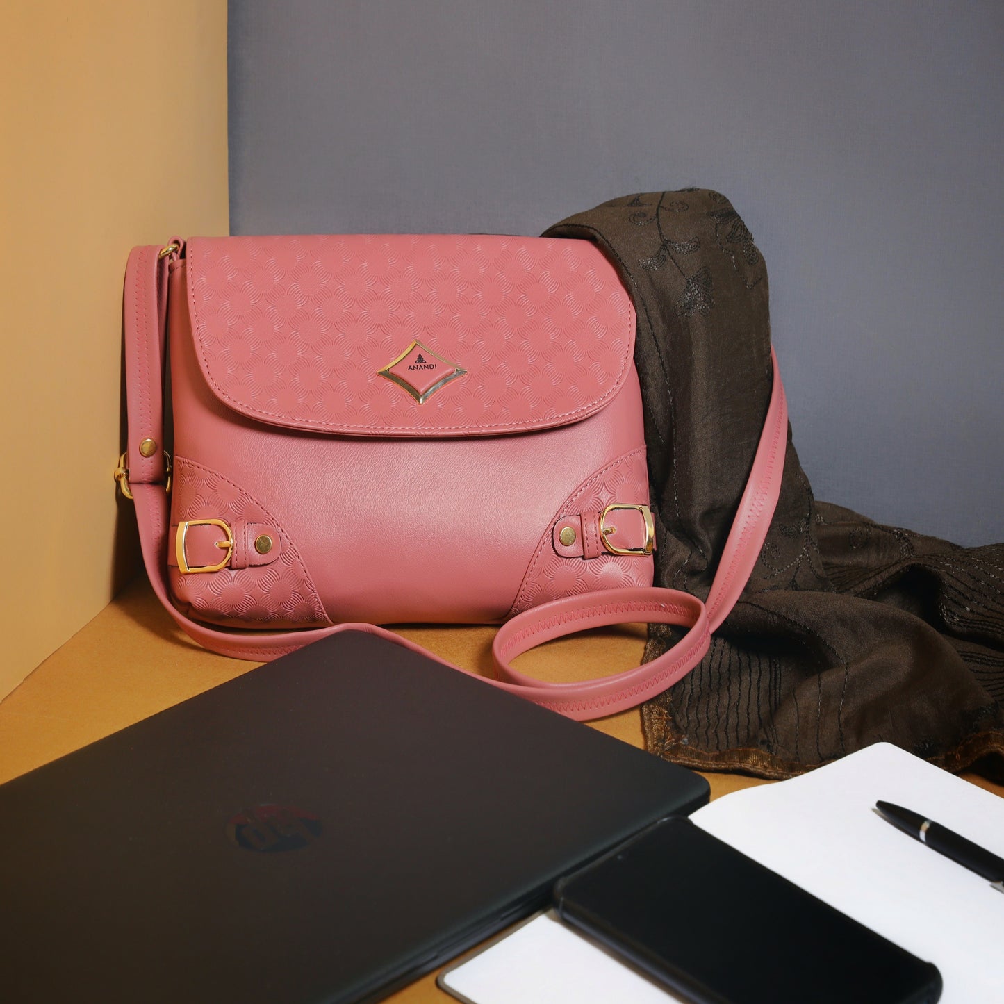 Classic Pink Sling Bag