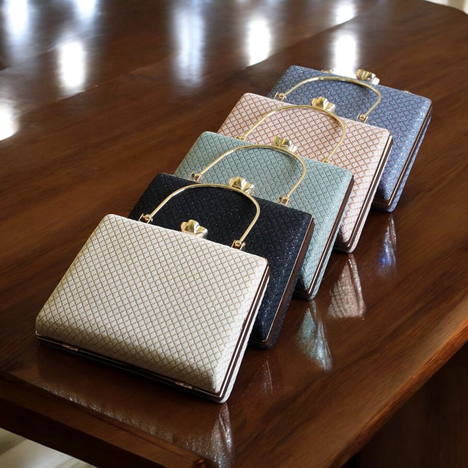 bridal purse clutch