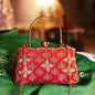 Red Kaveri Designer Clutch