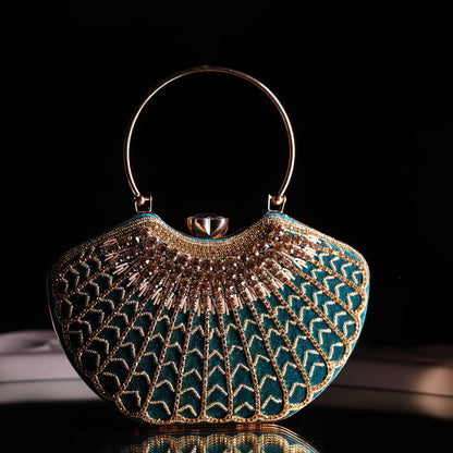 Blue Lavanya Designer Clutch