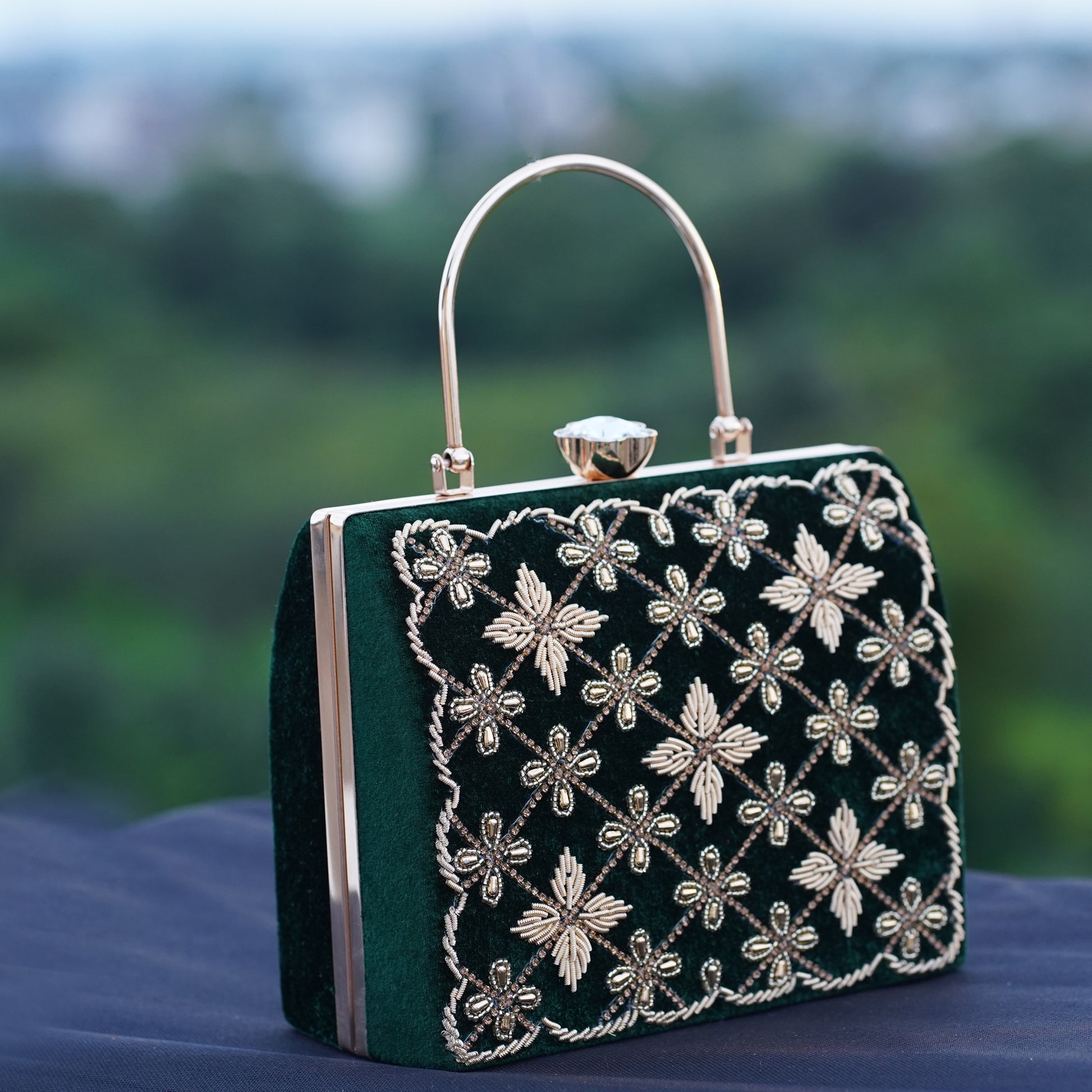 large designer clutch bags