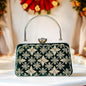 Green Kaveri Designer Clutch