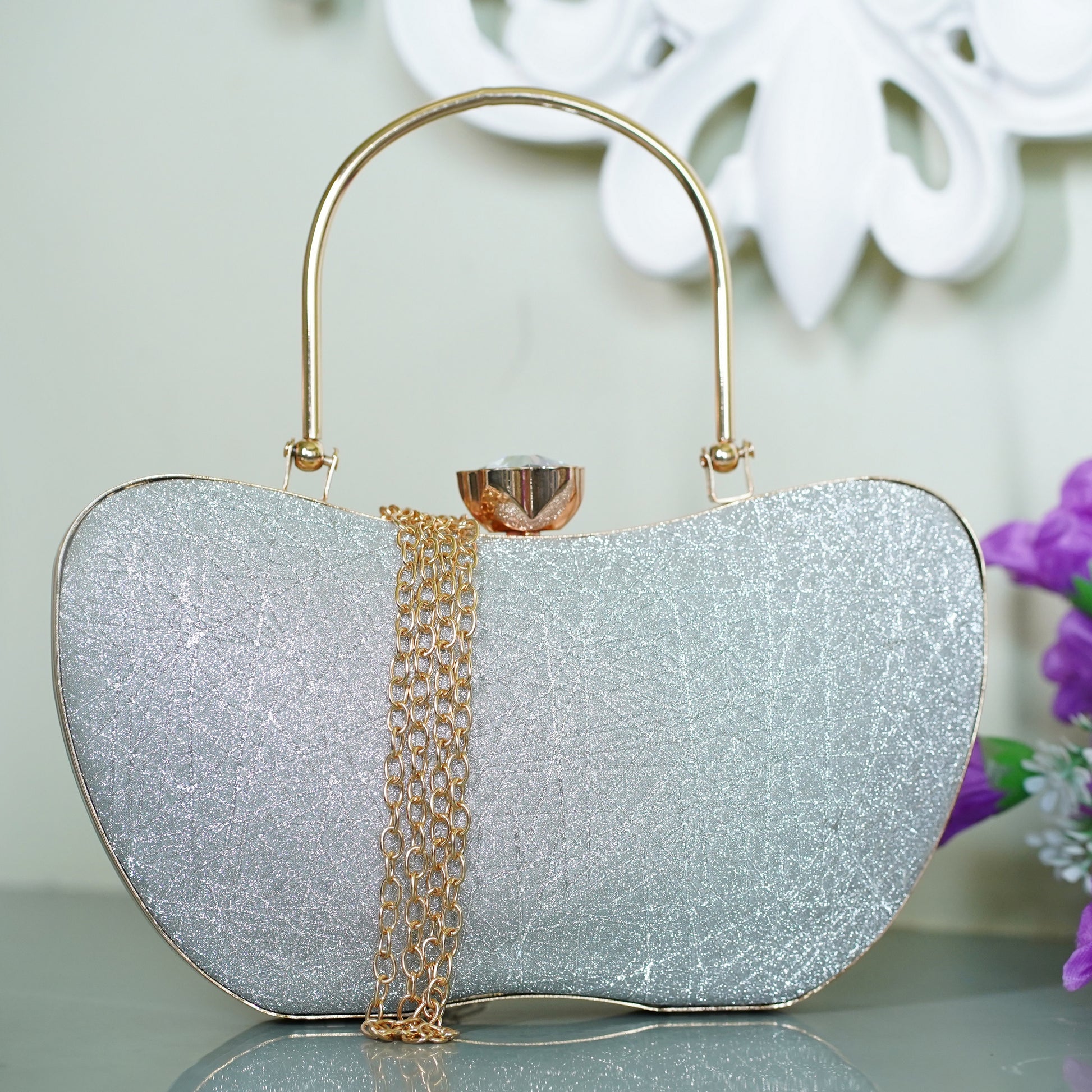 small designer clutch bag