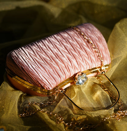 Pink Grace Clutch