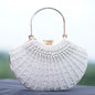 White Lavanya Designer Clutch