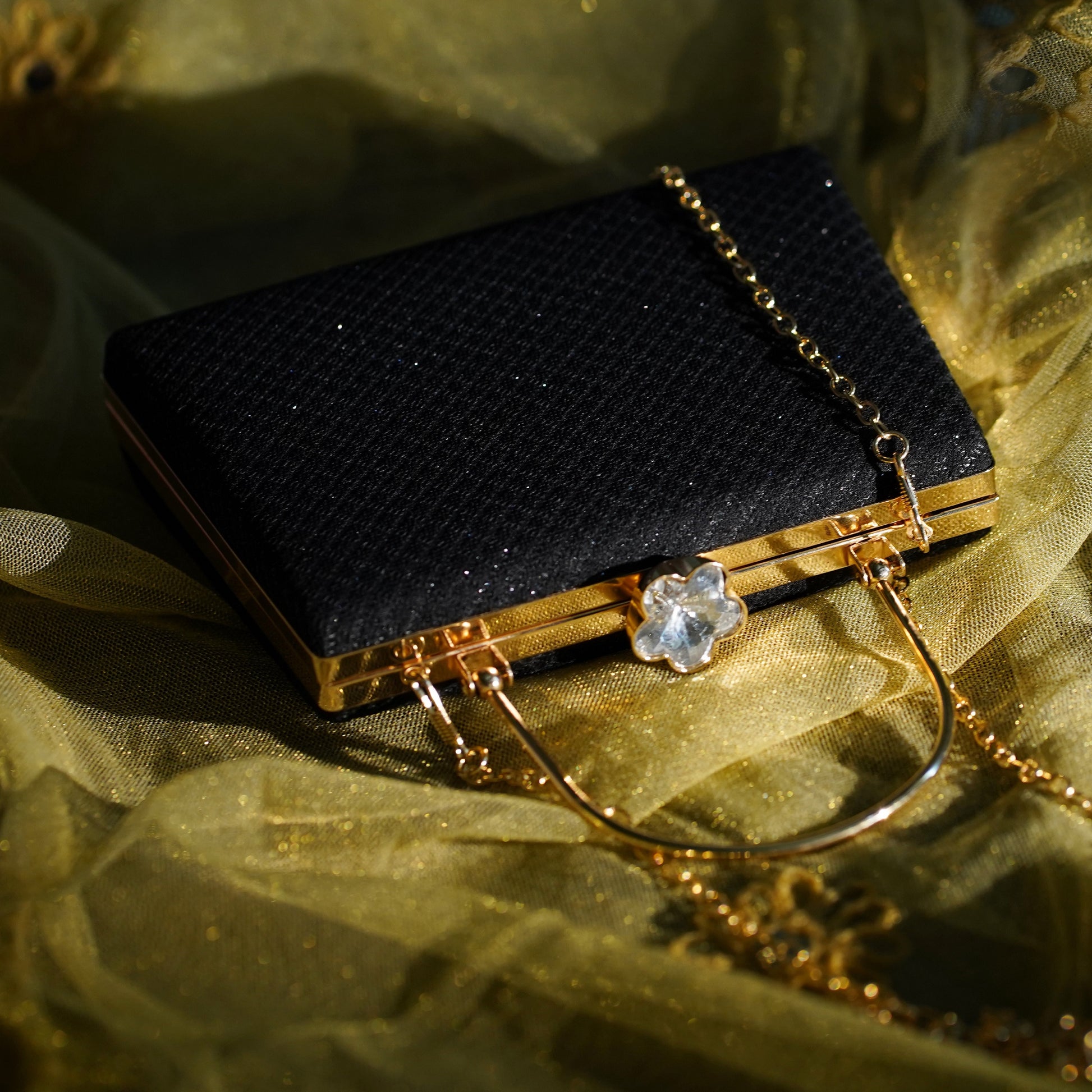 black clutch purse for wedding