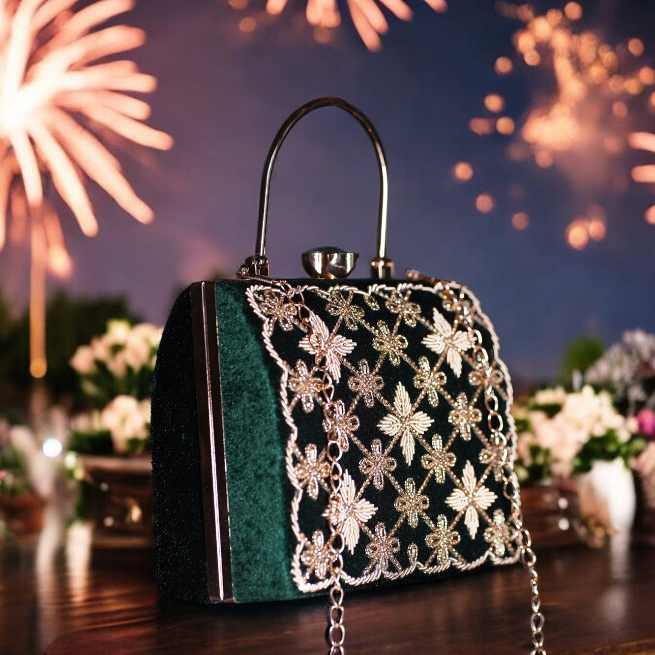large designer clutch bags
