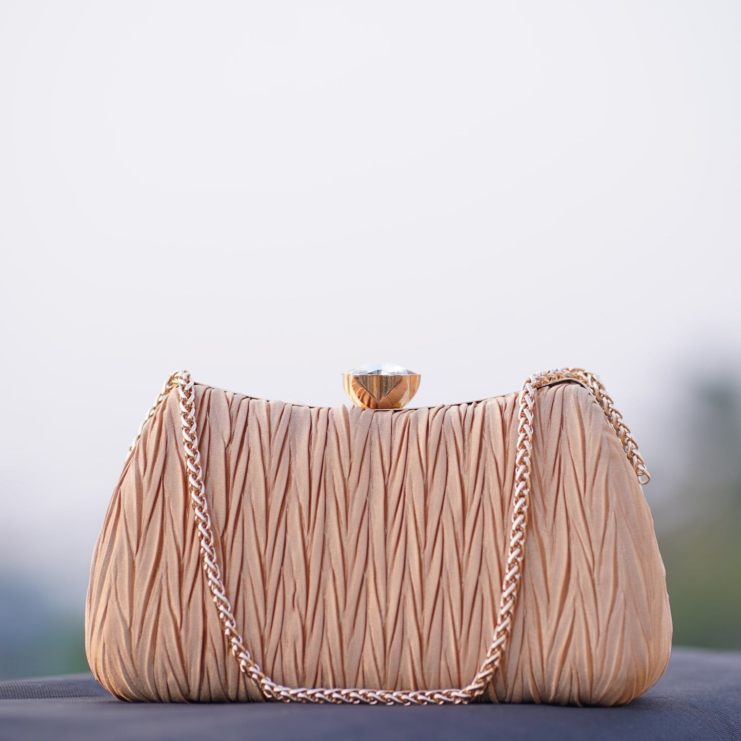 Golden Grace Clutch