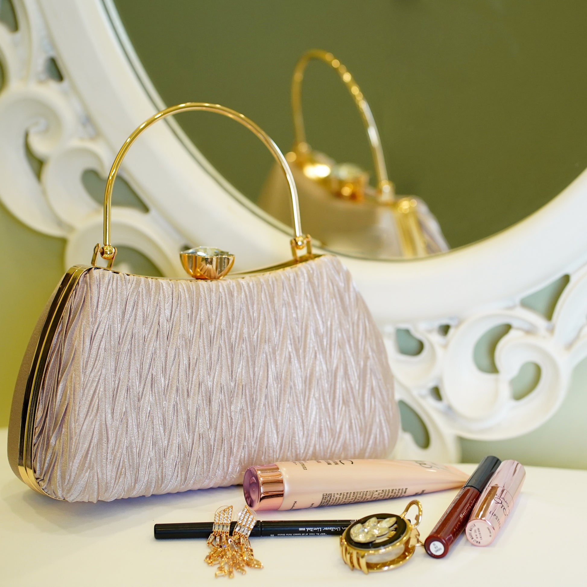 bridal evening bag