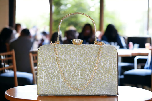 silver clutch bag bridal