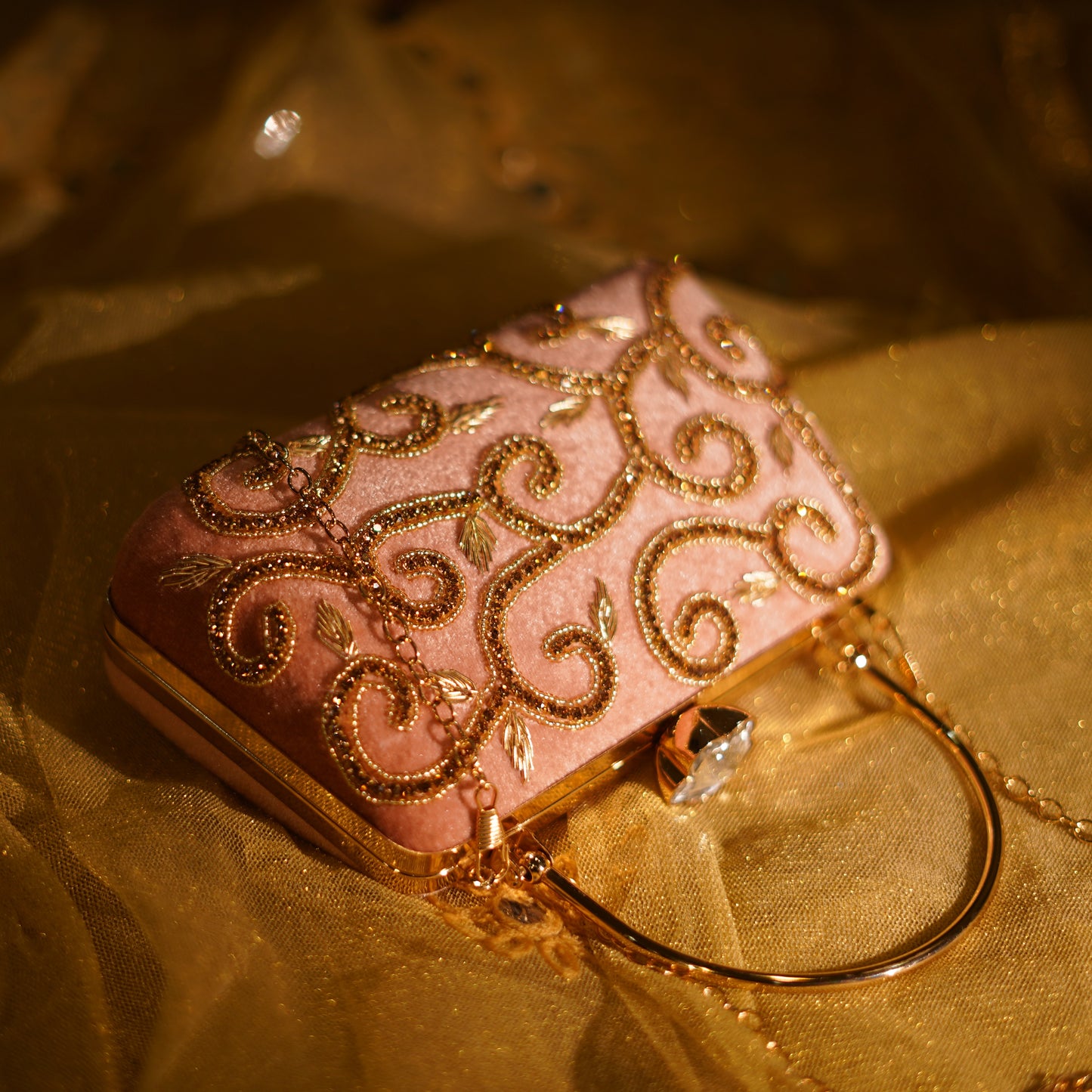 wedding bridal clutch bag