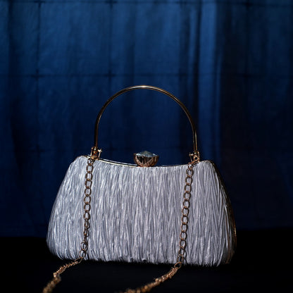 Light Blue Grace Clutch