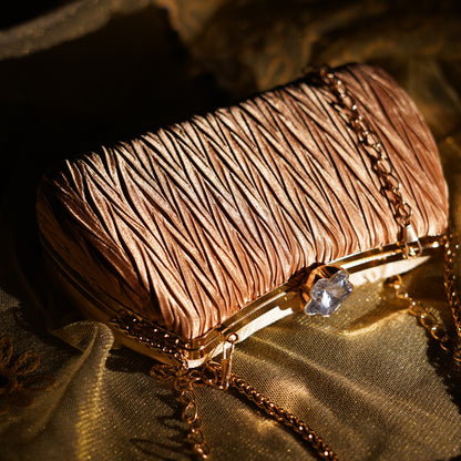 Golden Grace Clutch