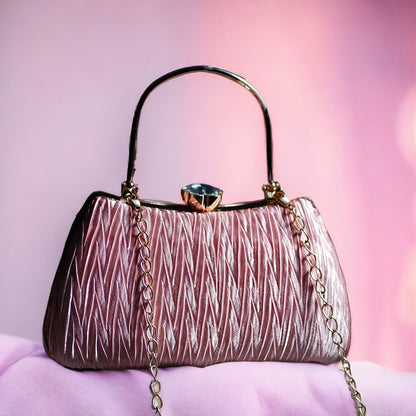 Pink Grace Clutch