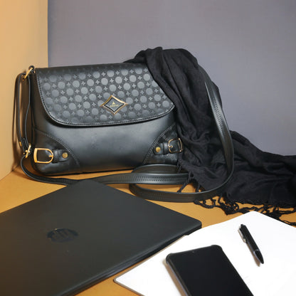 Classic Black Sling Bag