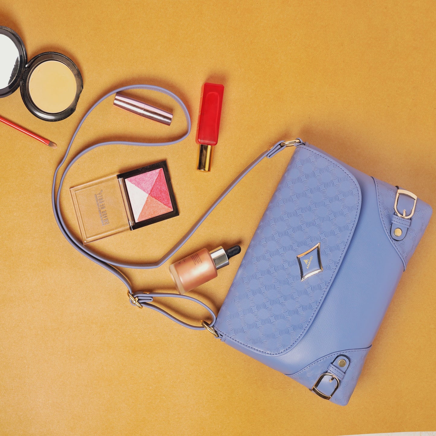 Classic Blue Sling Bag