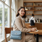 Classic Sky Blue Sling Bag
