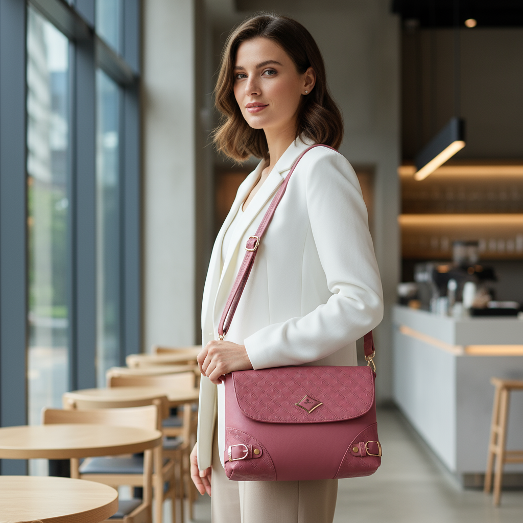 Classic Pink Sling Bag